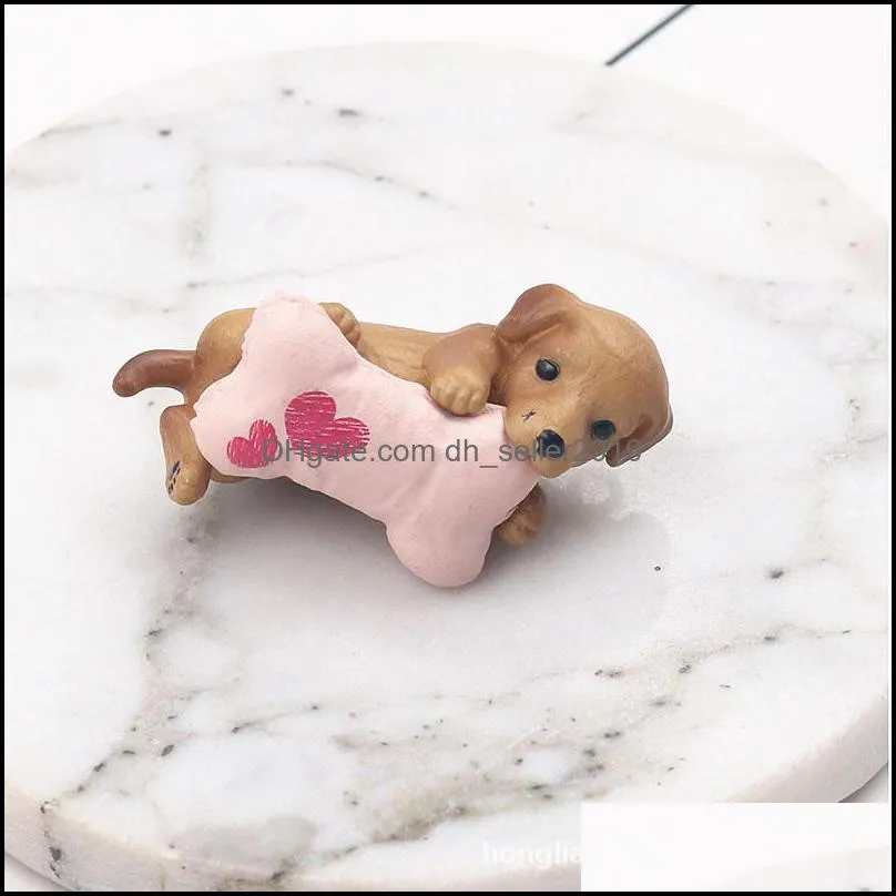 Charms 30-50MM Fashion Craft Animal Jewelry Resin 3D Pet Dog Puppy For Keychain Making Pendants Hanging Handmade Diy Material1