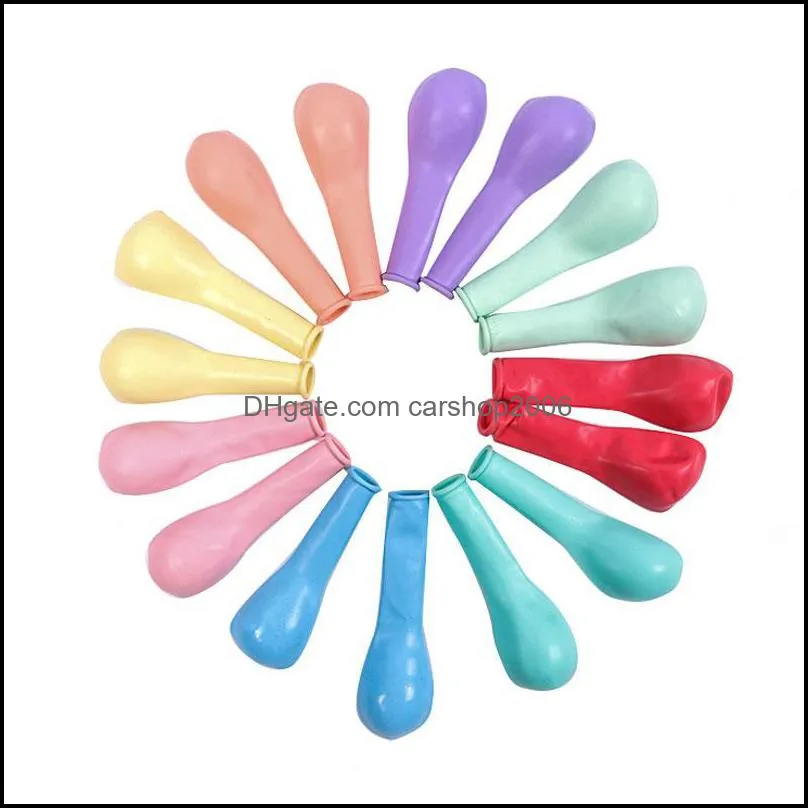 5inch Macarons Balloon Pastel Candy Color Balloons Latex Birthday Helium Baloons Christmas Wedding Baby Shower