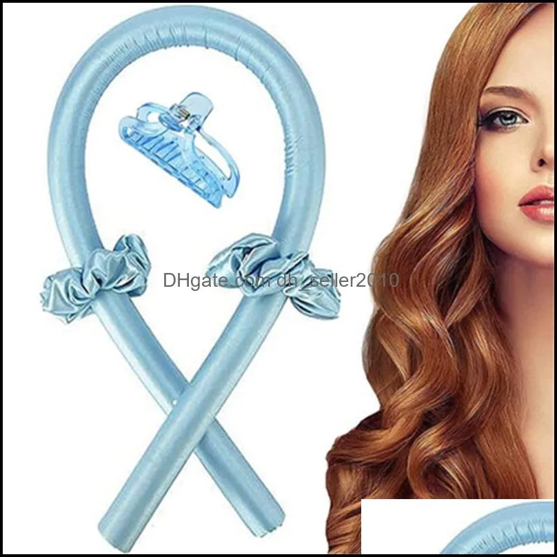 Sleeping Hair Rollers Flexible Curling Rods Hairs Tools Hairdressing Products Spiral Modeling Accessories Bands For Hairstyles C3