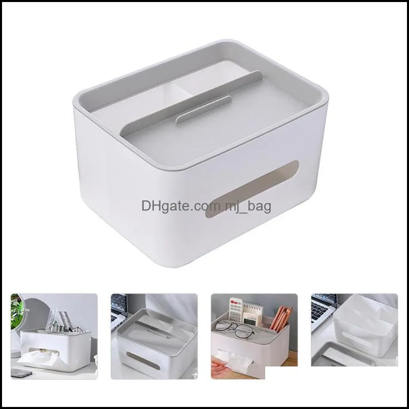 1pc Desktop Paper Box Creative Container Multi-purpose