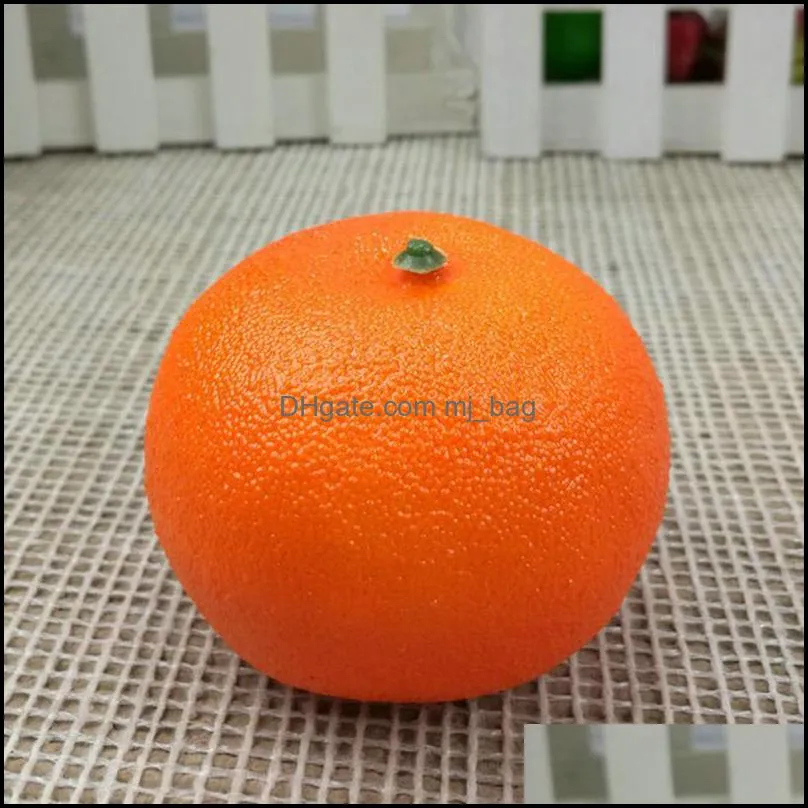 Variety Artificial Fruits Plastic Fake Fruit Kitchen Table DIY Home Food Pography Props Decor