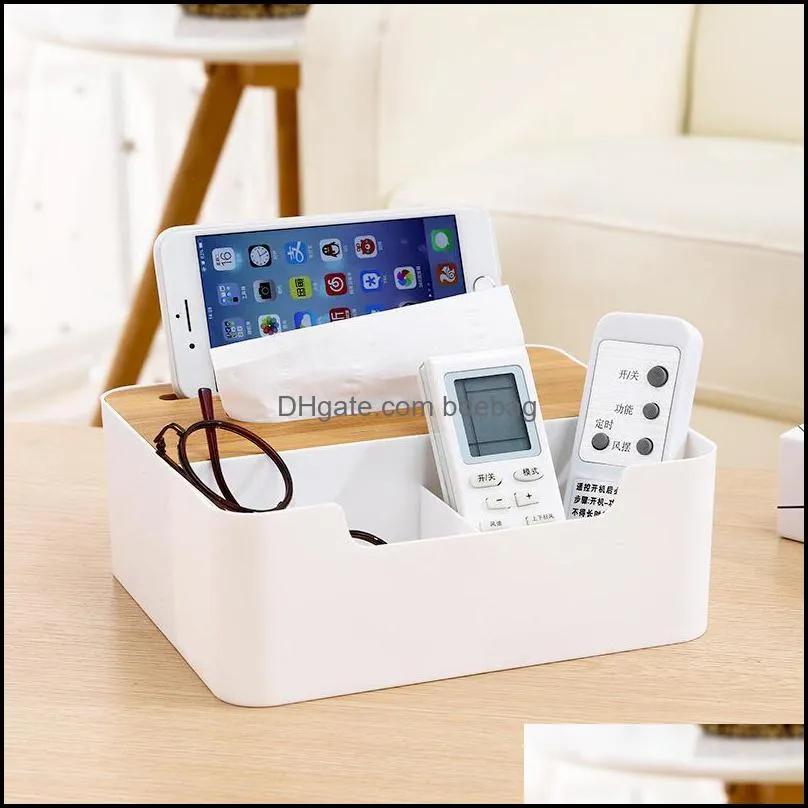 multifunction storage box tv air conditioner remote control organizer cosmetic household office