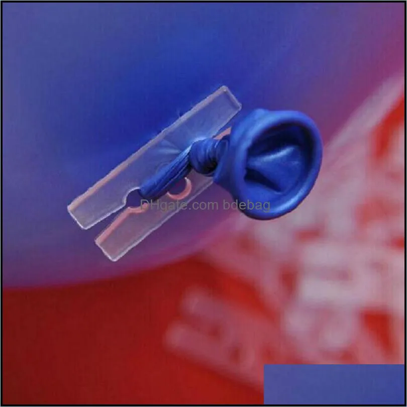 useful balloons sealing clip ballon buttons clips wedding/birthday/christmas plastic supplies 20/1pcs