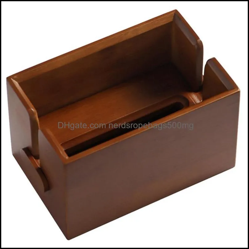 kitchen storage organization restaurant bamboo square seat type sheet paper box