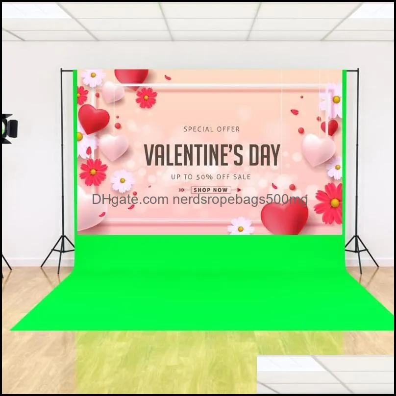 wall studio valentines background prop screen po backdrop non-fading table art cloth decorative accessories