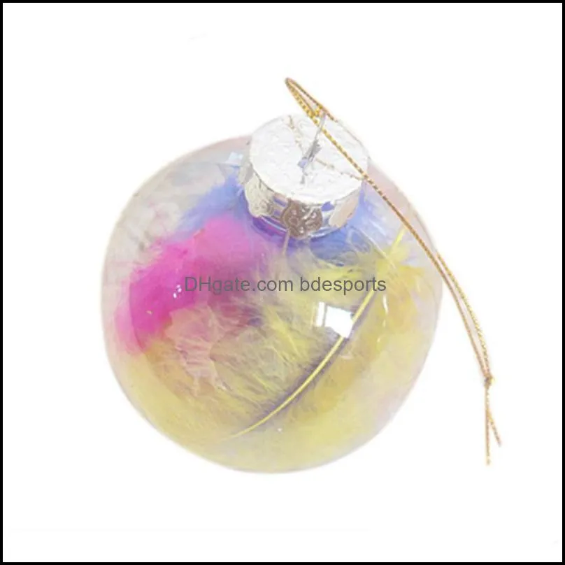 80mm christmas tree decor ball baubles xmas hanging ornament home gift-