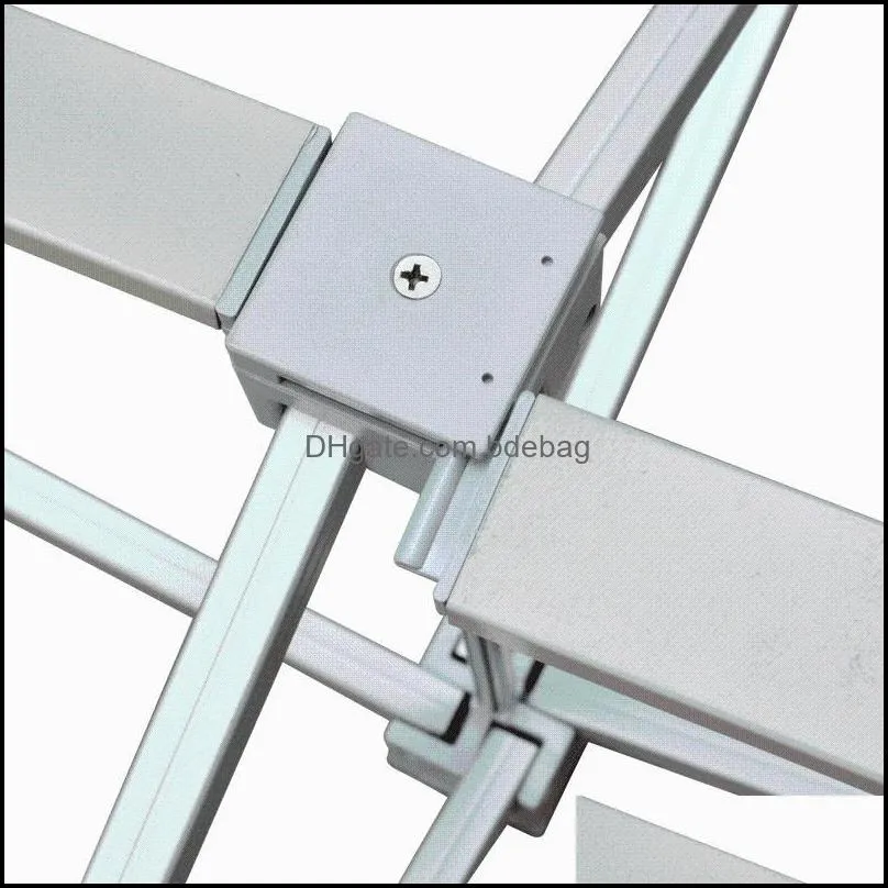 metal flower frame background wall accessories aluminum alloy folding frameparty