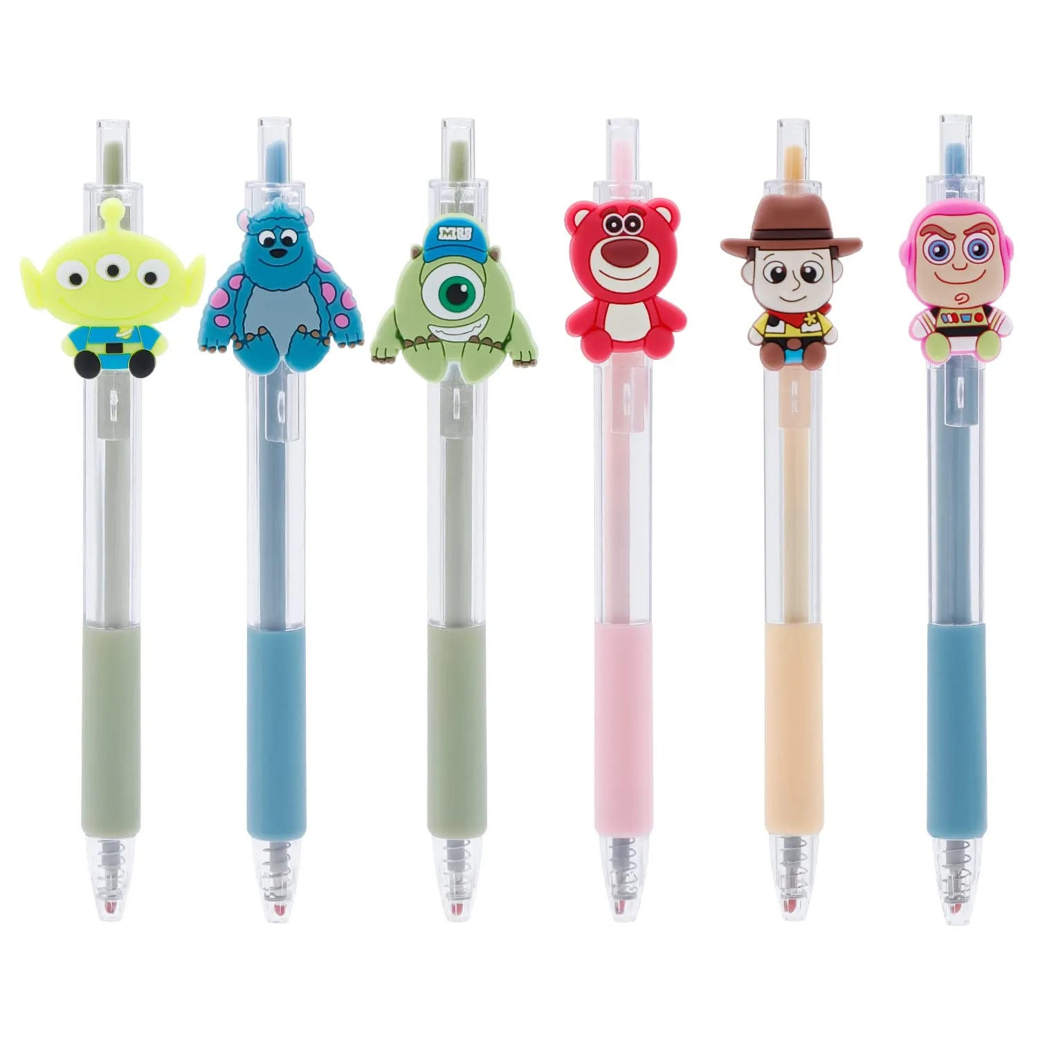 mini ballpoint pen cute cartoon retractable ball pen fun pens for kids gifts party favors school supplies mushroom style