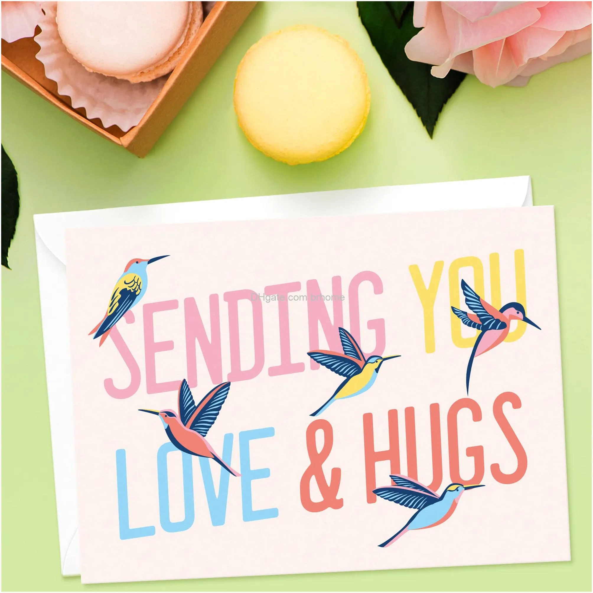 thinking of you cards with envelopes set of 24 boxed greeting cards thinking of you assortment blank 300gsm note cards and envelopes 120gsm just because cards and kindness cards