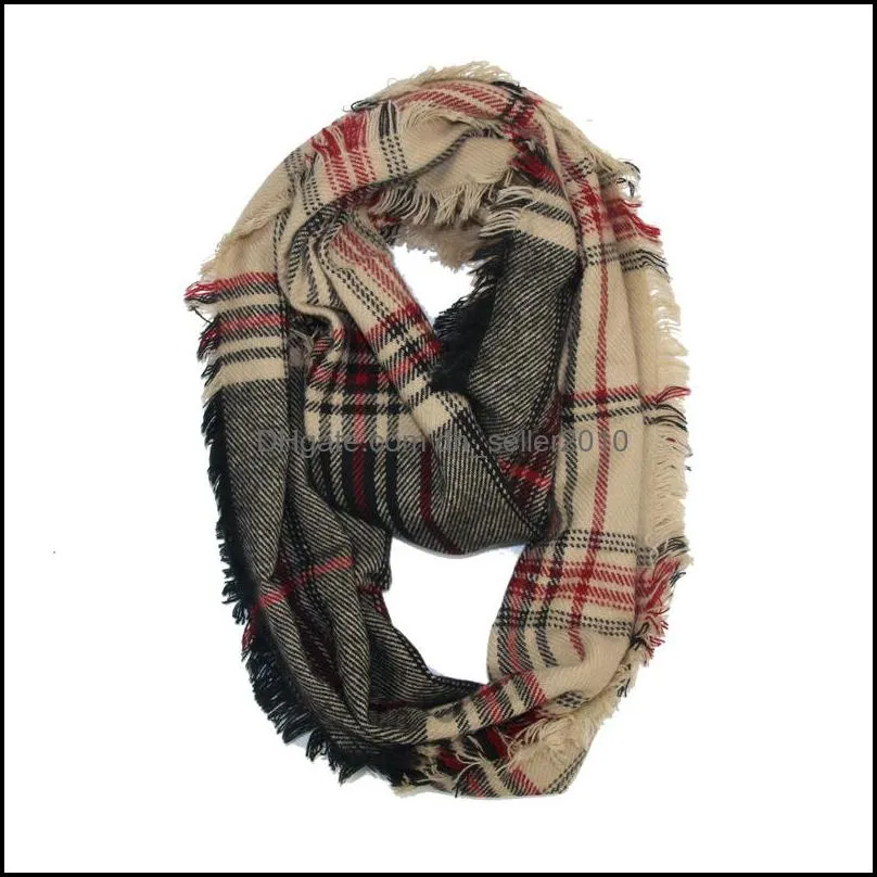 Stripe Printing Scarves Street Keep Warm Women Versatile New Trend Fashion Scarf Autumn Winter Europe America Hot Sale 11 5ym M2