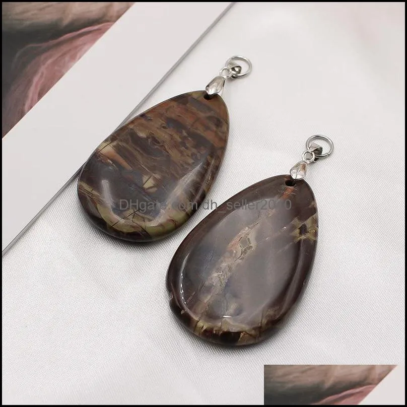 20-35mm Natural Stone agates Pendant irregular shape Exquisite Pendants charms for Jewelry making DIY Necklaces Accessories