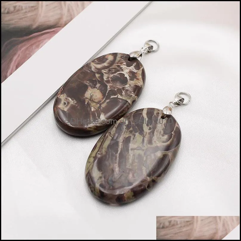 20-35mm Natural Stone agates Pendant irregular shape Exquisite Pendants charms for Jewelry making DIY Necklaces Accessories