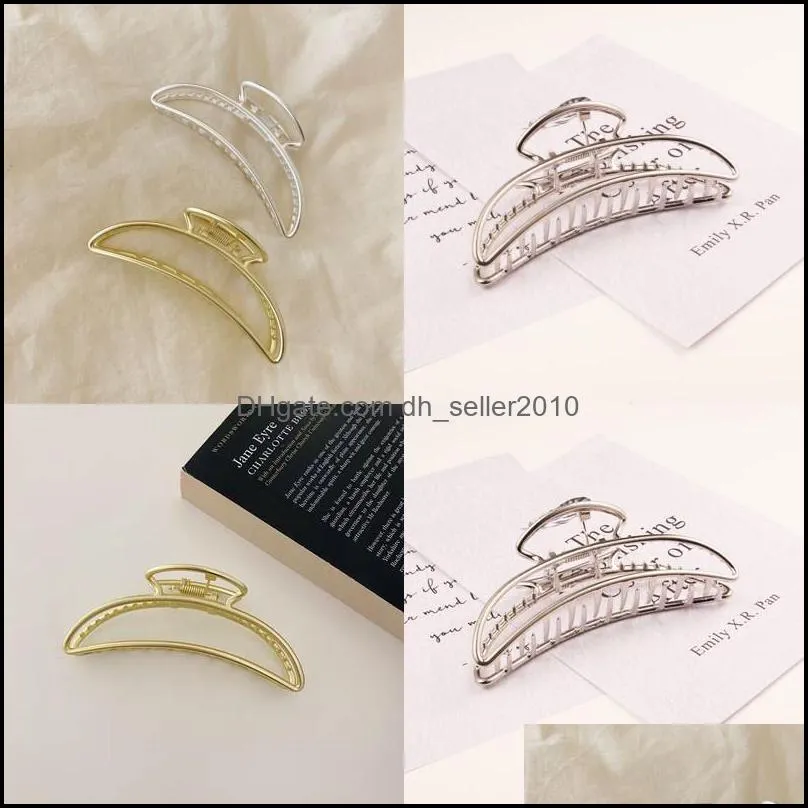 Metal Pearl Grip Clips rhinestone Simplicity Hairpin texture Foundation clamp Hairdresser Curling clip 3 4hx Y2
