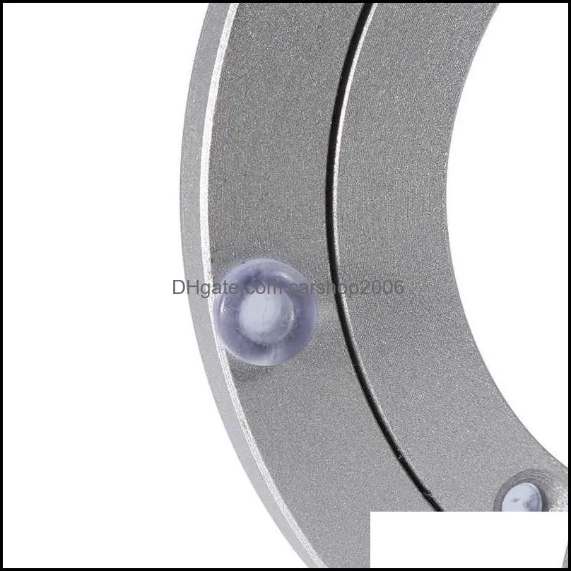 Heavy Duty Aluminium Alloy Rotating Bearing Plate Turntable Round Dining Table For Home Testing Tools