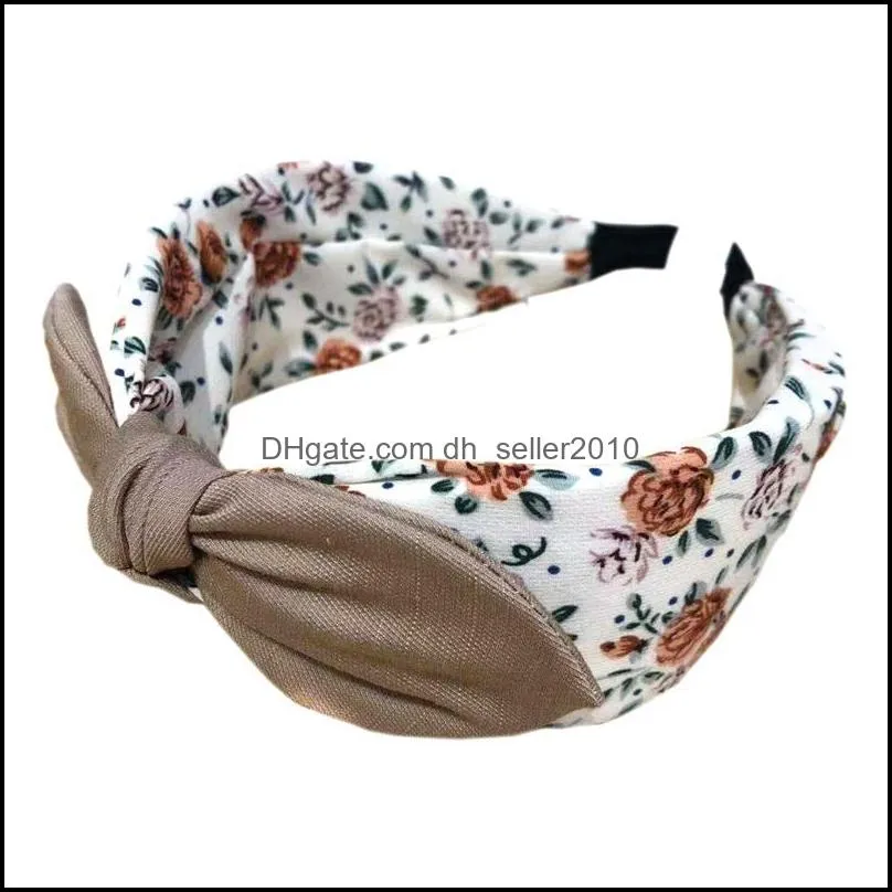 Floral Hair Hoop Spring And Summer Hair Band Fashion Headbands Accessories For Women Katyusha New Pattern 4 2yy K2B