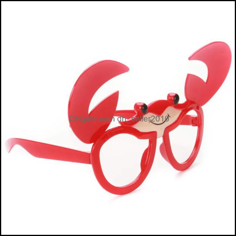 Novelty Glasses Crab Supplies Favors Funny Eyeglasses Po Shoot Props