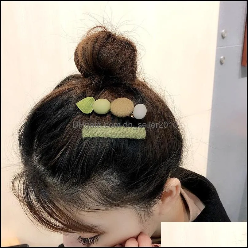 Women Hairpins Handmade Hair Clips Vintage Style Bobby Pins Side Bangs Clips Barrettes Headwear Lady Fashion Hair Jewelry Gifts 2980