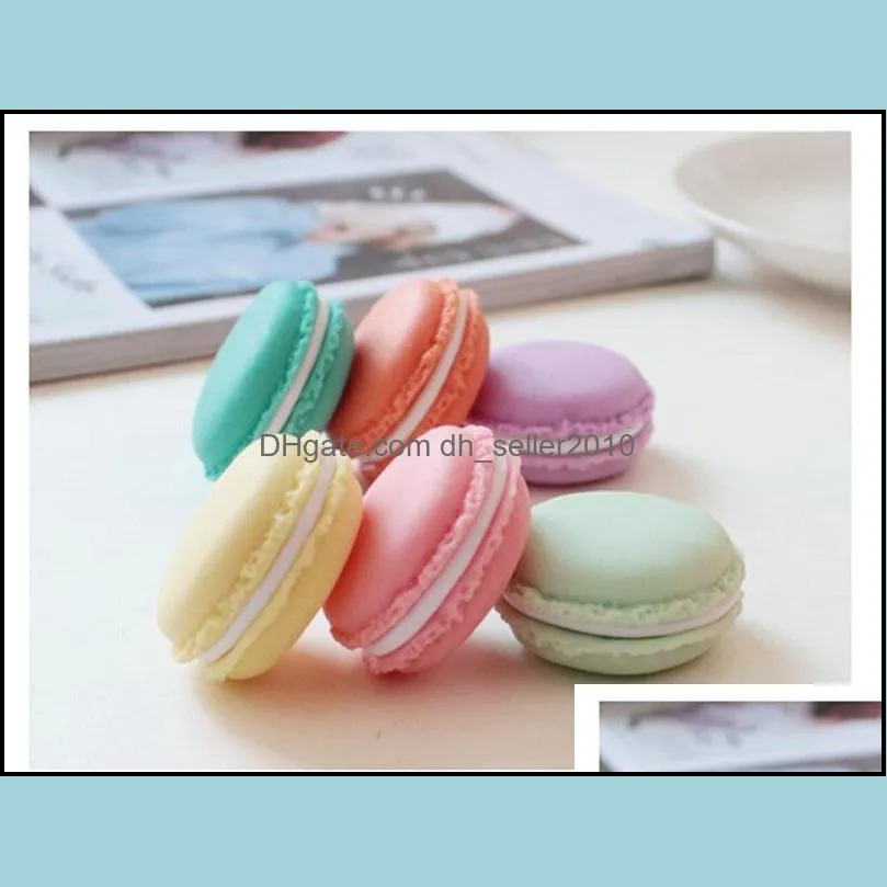 Candy Color Macaron Mini Cosmetic Jewelry Storage Box Pill Cute Case Birthday Gift Display Boxes For Earrings 311 Q2