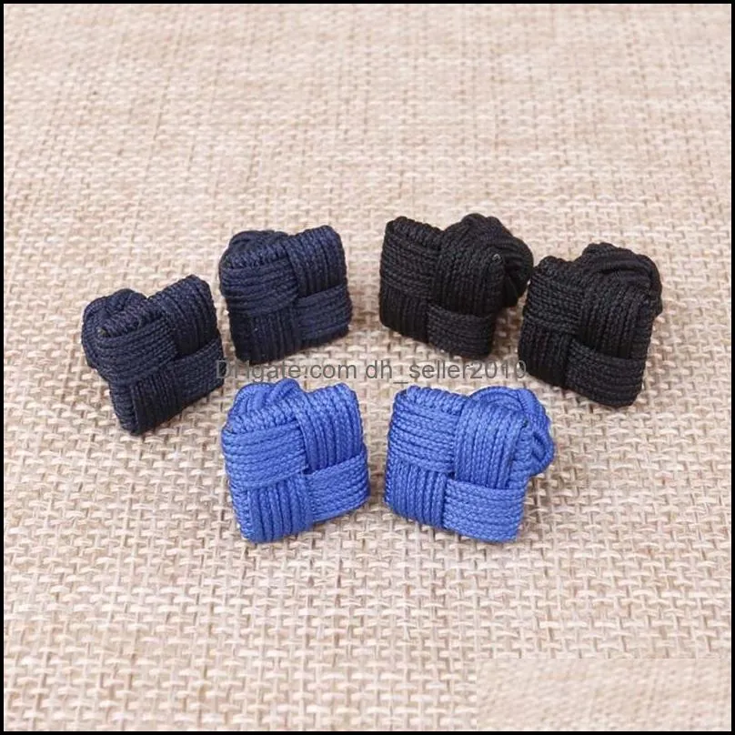 Chinese Knot Clasps Weave Color Matching Thread Buckle DIY Fashion Shirt Characteristic 5fk Q2