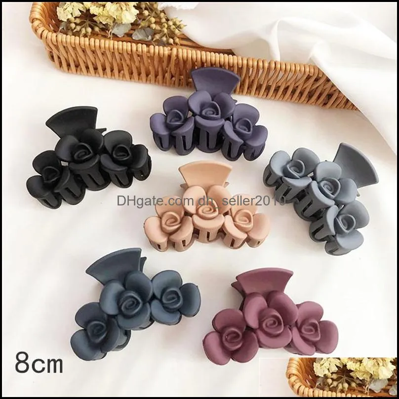 Frosted Texture Keel Clamp Hair Clips Large Headdress Grip Ladies Simplicity Curling Hairpin Ornaments 1 7bf Y2