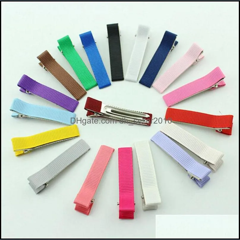 10pcs/lot 3/4/5/6/8/9.8cm Rhodium Spring Hair Clips Automatic Clip Blank Width Setting For DIY Jewelry Making Base Accessories 790 T2