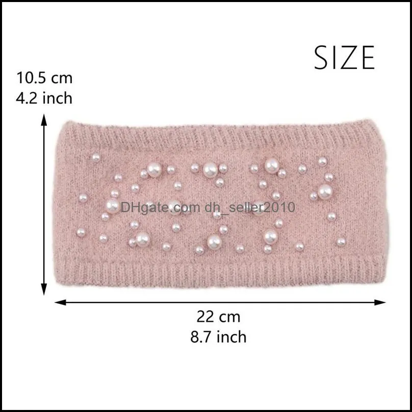 Knitting Headband Women Weave Solid Color Keep Warm Fashion Turban Hair Band Accesories Autumn Winter 6 8hf K2