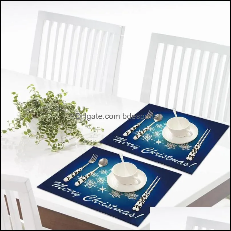 Fine Workmanship Lightweight High Temperature Resistant Table Placemat Decor For Home