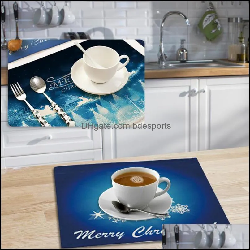 Fine Workmanship Lightweight High Temperature Resistant Table Placemat Decor For Home