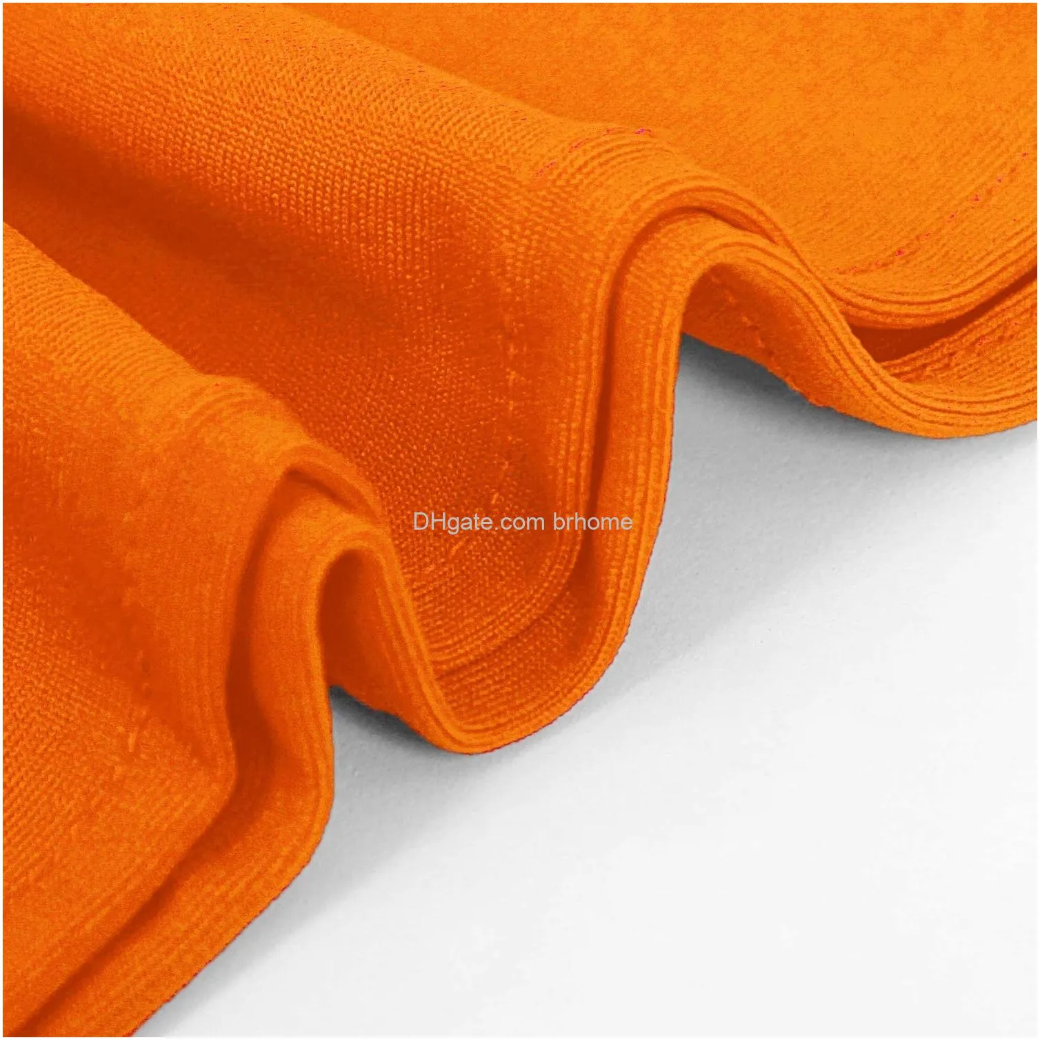 spandex chair bands sashes for wedding party banquet christmas thanksgiving baby shower event decorations orange