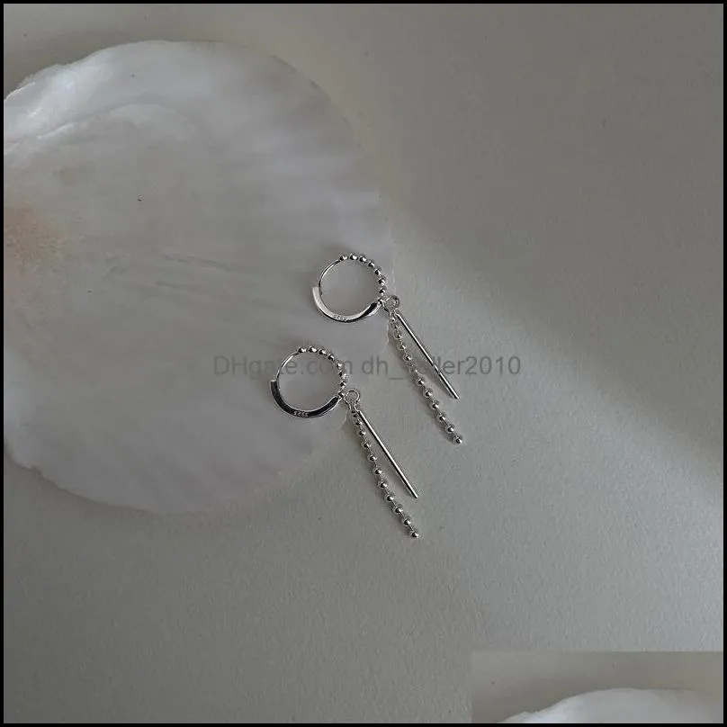 Drop Earrings For Women Tassel Long Chain Sweet Simple Fashion Korea Student Daily Lady Party Gift Jewelry 1627 T2