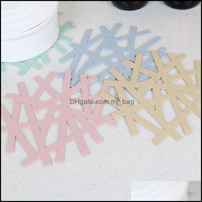 1PCS Heat Resistant Silicone Table Mat Drink Cup Slip Insulation Pad Placemat Kitchen Accessories