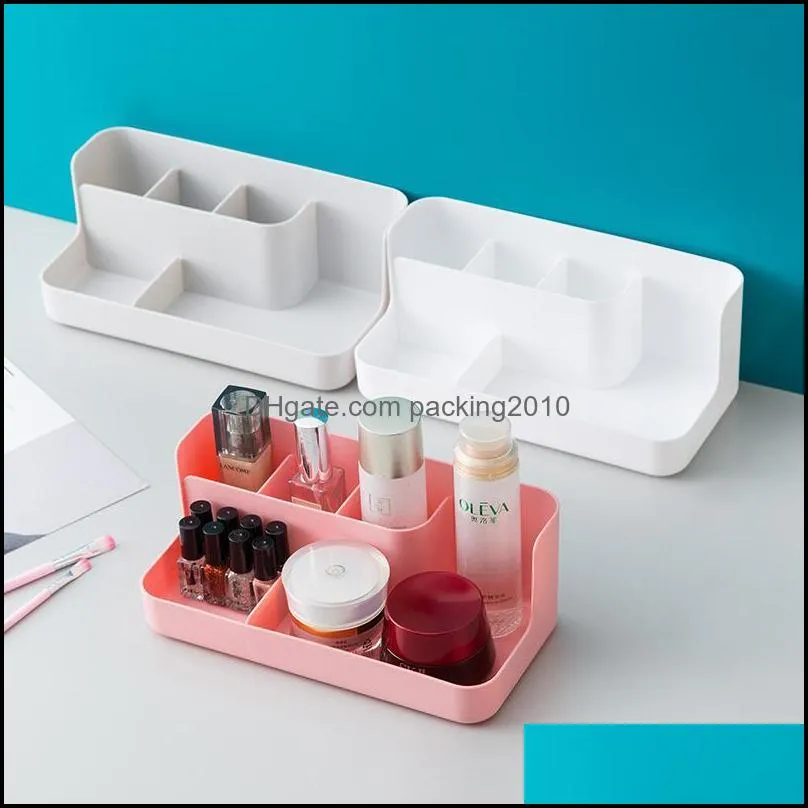 Makeup Organizer Box Cosmetic Organiser Office Desktop Make Up Jewelry Sundries Organizers