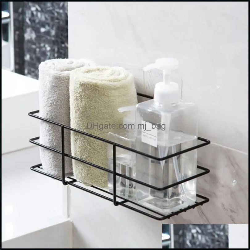 Racks Kitchen Paste Type Shelf Condiment Toiletries Organizer For Home