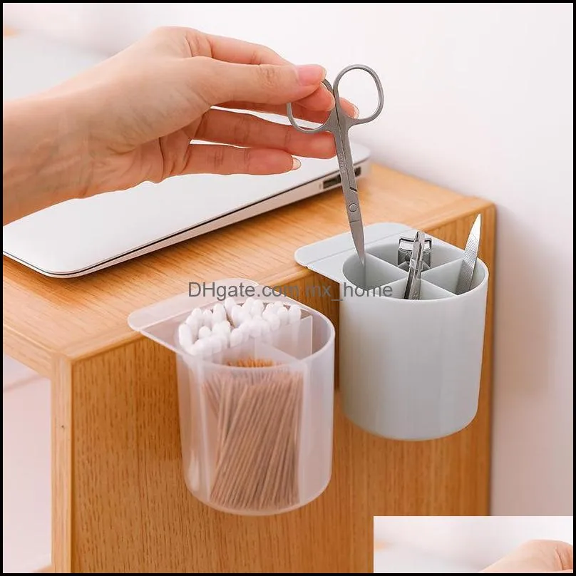 Concise Originality Student Paste Type Pen Container Desktop Can Hanging Bag To Work In An Office