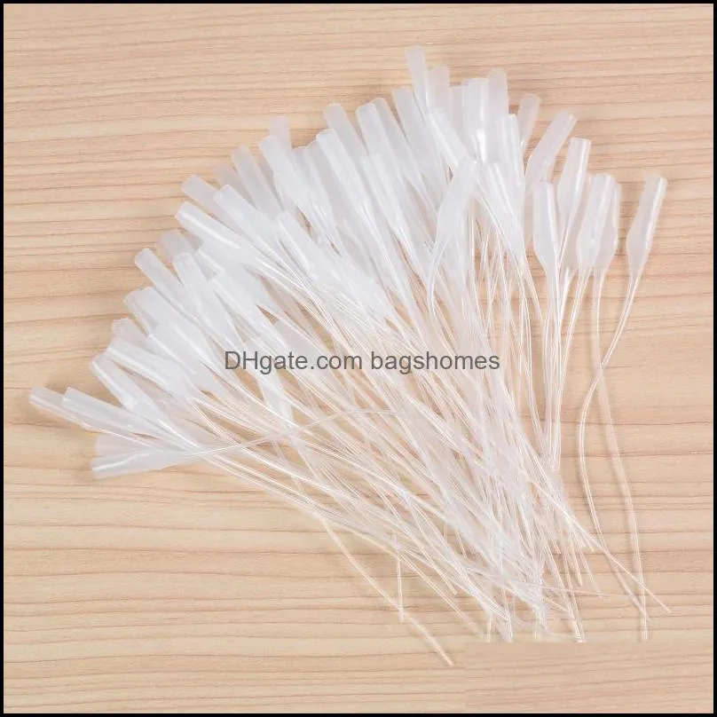 lab supplies 100 pcs/bag glue micro-tips plastic bottle tips applicator dropping tube nozzle for crafting adhesive dispensers