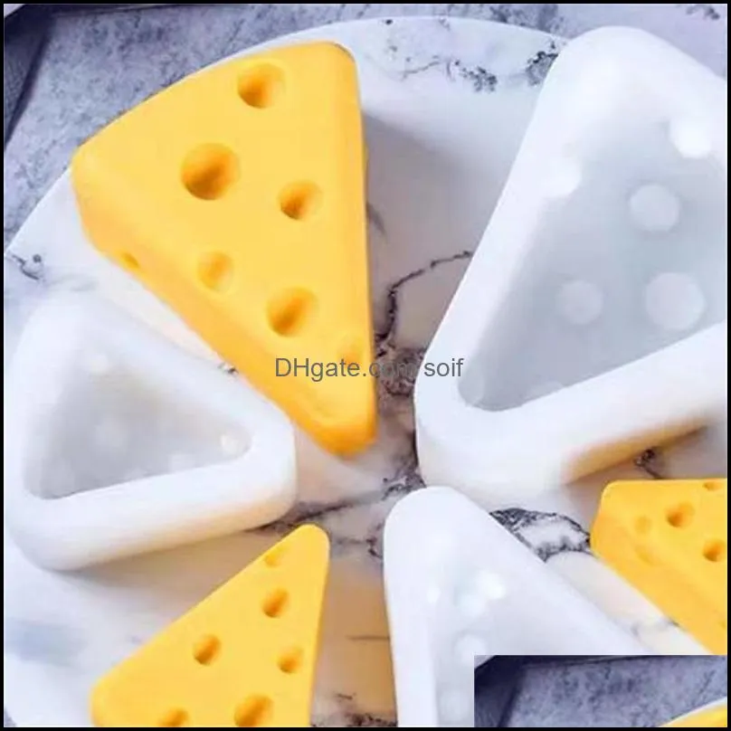 cheese shape silicone candle mold scented mousse cake moulds soap mold chocolate fondant pastry baking decorating tools bakeware 20220219