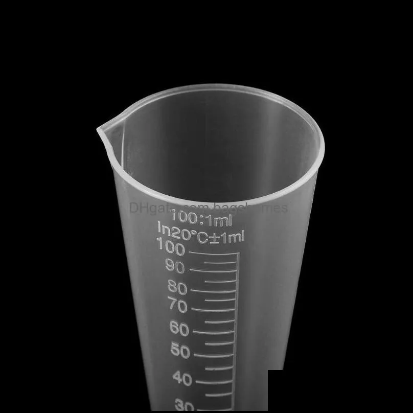 lab supplies 57ec 1pc 100ml laboratory bottle kitchen plastic measuring cup