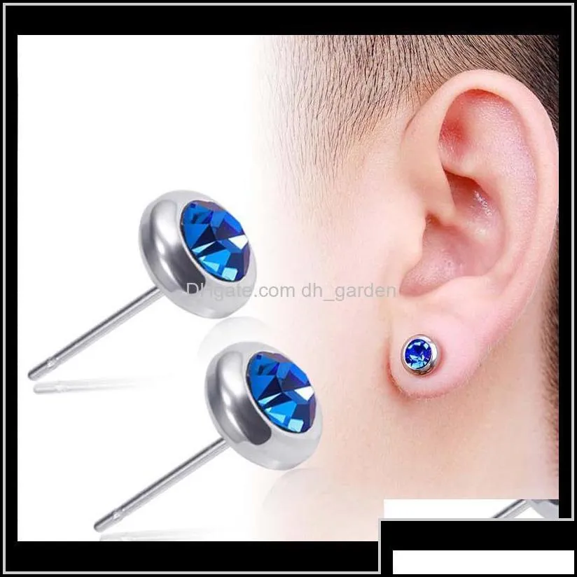 Stainless Steel Diamond Women Earrings Mens Earings Stud Ear Rings Jewelry Will And Sandy Gift Ps1844 Pkn7Q Hs6Zp