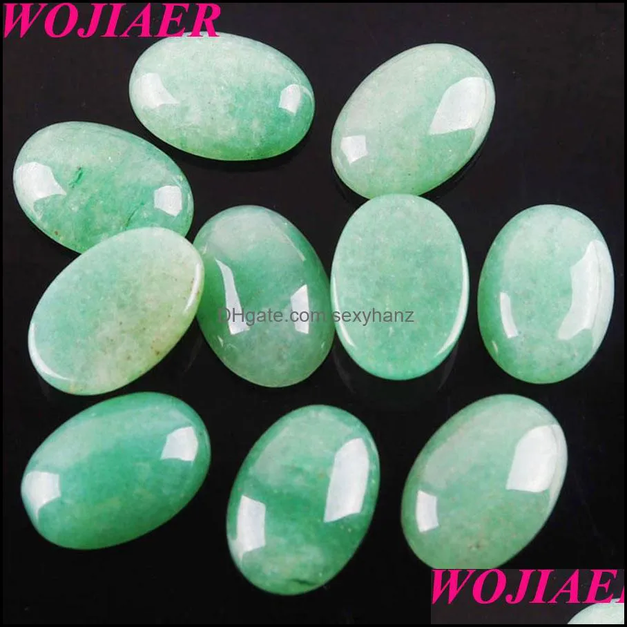 Natural Rose Quartz Opal GemStone Oval Cabochon CAB Beads No Hole 10x14x5mm Make Jewelri BU800