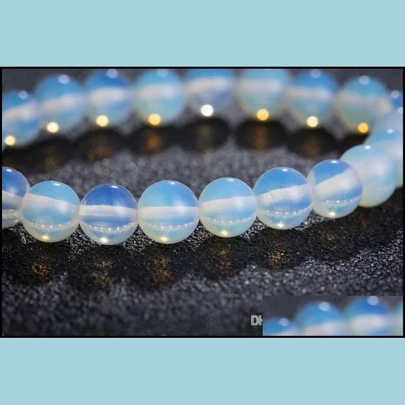 Wholesale New Natural Crystal Moonstone Bracelet Beads female Elegant Women Bracelets Yoga Jewelry Gift Free shipping