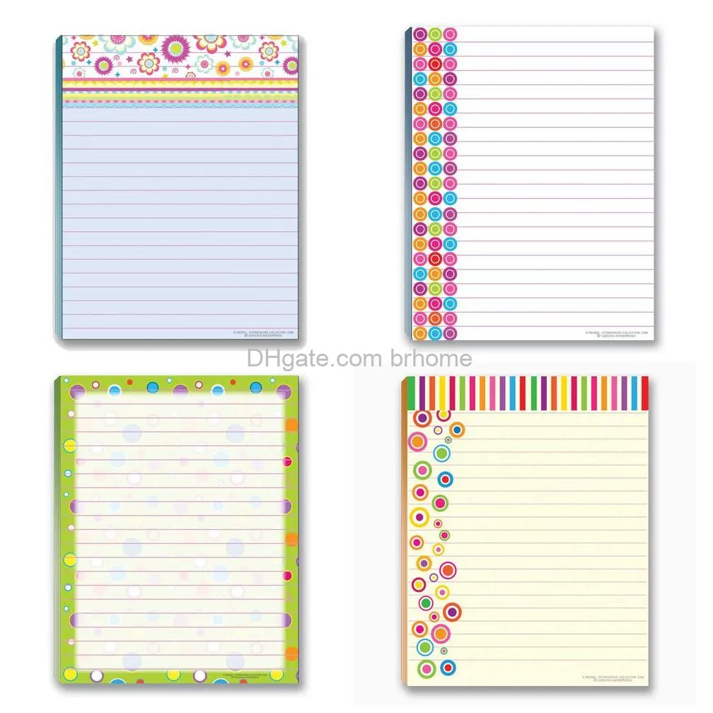 to do list notepads pack large 5 5x8 5 notepads 3 pads for your lists office notepads to do list