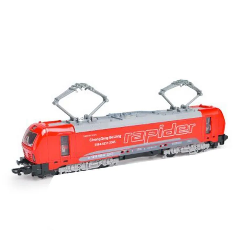 Diecast Model car 1 32 alloy single-section tram model pull-back train simulation of colorful lights can open children's toys 220930