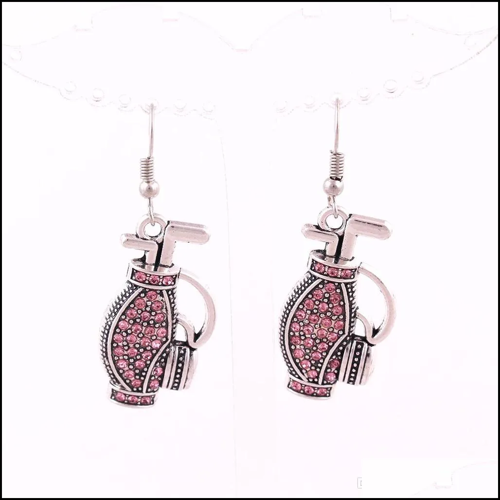 hl0094 factory direct sales korean version of the european popular golf bag earring amulet nordic vintage earring charm females