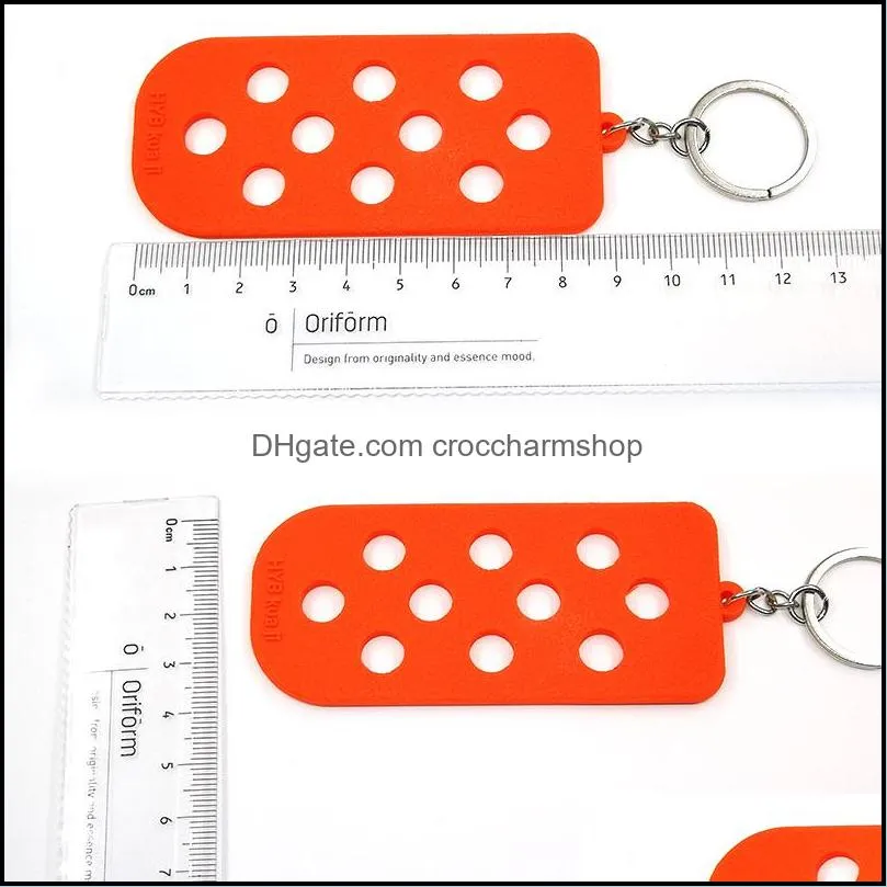 hyb kua ji brand eva chains with holes to put croc charms as bags accessories 2022 new item with 13 color croccharmshop