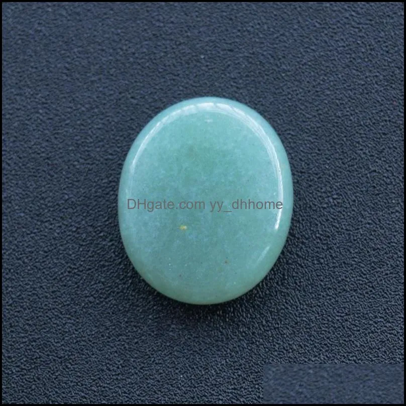25x23mm worry stone thumb gemstone natural rose quartz healing crystal therapy reiki treatment spiritual minerals massage palm gem
