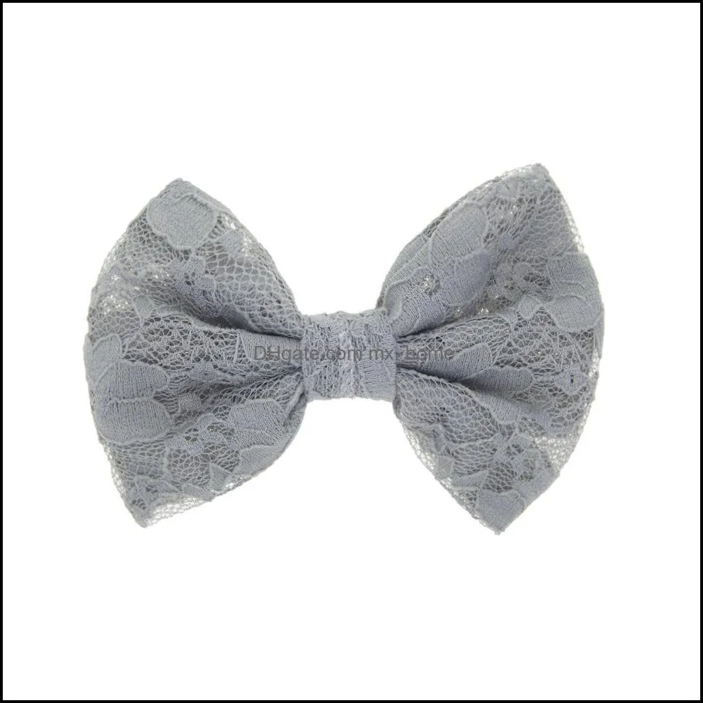 15704 baby girl lace bowknot barrettes hair clips princess girls hairpin barrette children accessories