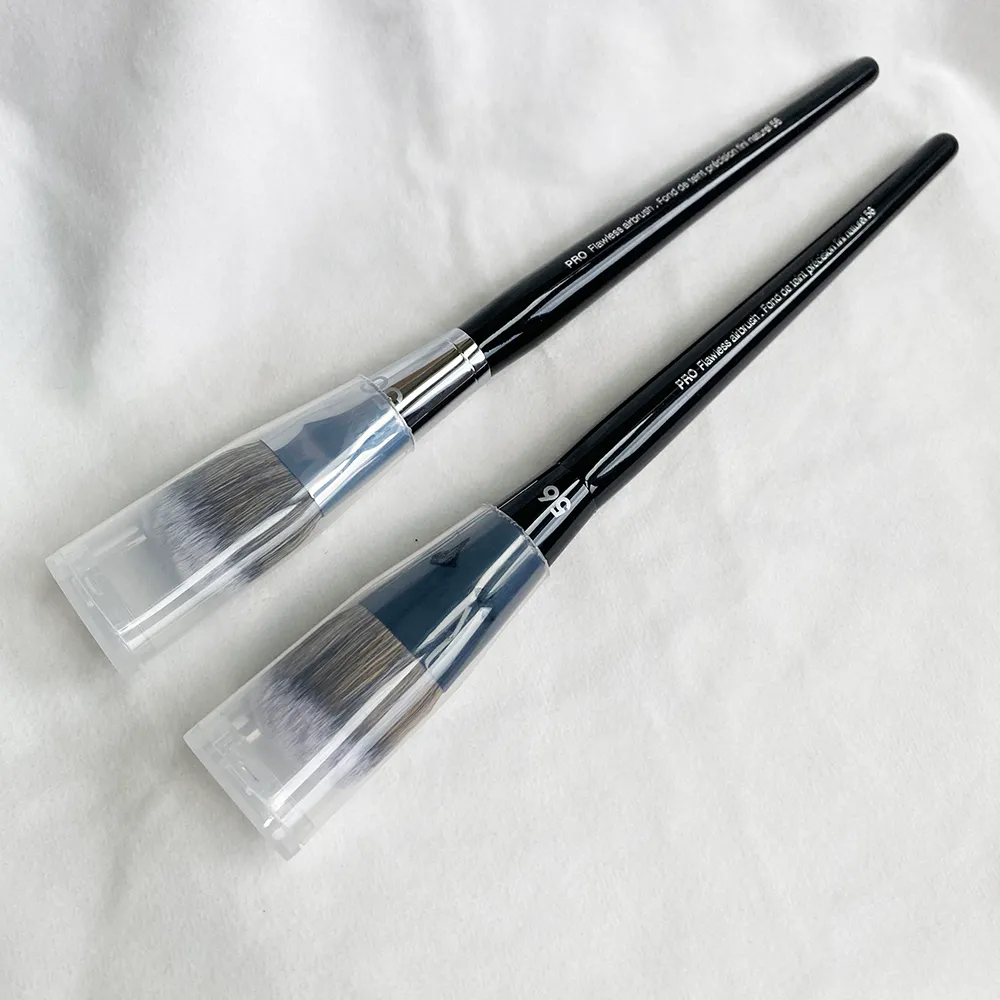 SEPPro Flawless Airbrush Foundation Makeup Brush #56 - Expert Powder Blush Beauty Cosmetics Tools