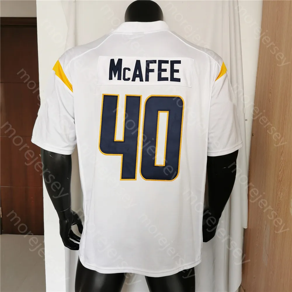 NCAA College Football Jersey Pat McAfee JT Daniels CJ Donaldson Bryce Ford-Wheaton Sam James Mathis Jr. Leddie Brown Stills Grier Sills V Smith Buie Joseph Austin