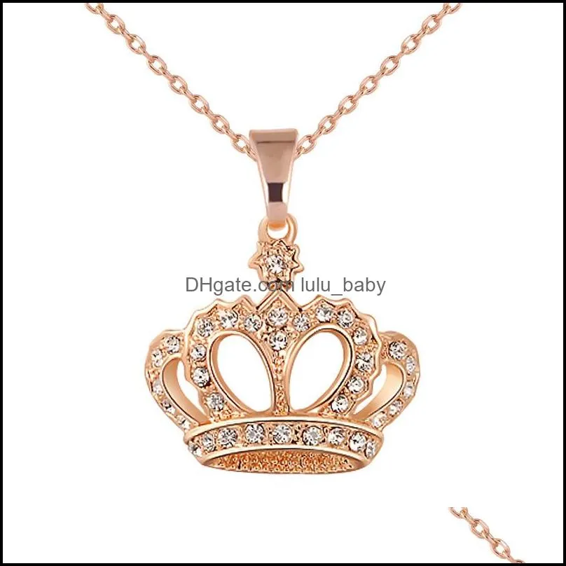 pretty women necklace alloy chain pendant necklaces girl beautiful necklace jewelry gift