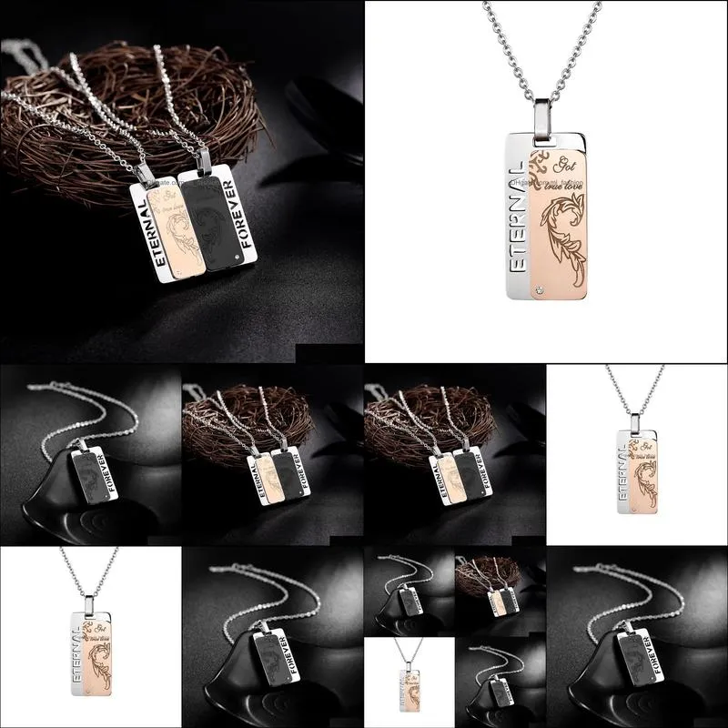 forever necklace friendship jewelry collier necklaces